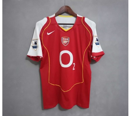 Arsenal 04/05 Home Red Soccer Jersey